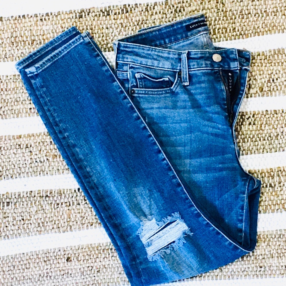 Lucky mid rise skinny  jeans Hayden 26 waist - 0 - 2 -premium stretch